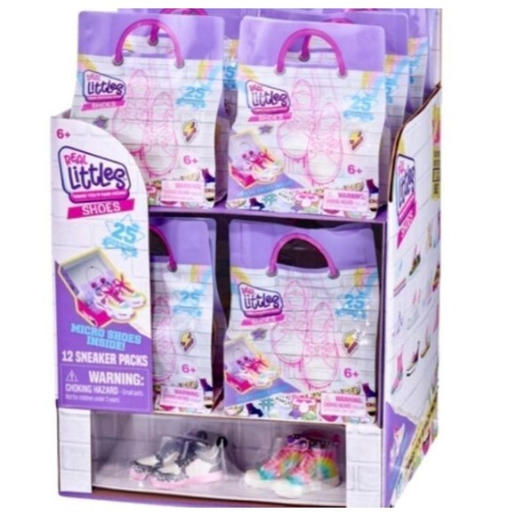 Shopkins Other - Shopkins REAL LITTLES SHOES 12 Sneaker Packs Micro Mystery Mini Collectible NEW